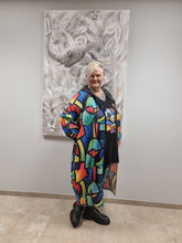 Load image into Gallery viewer, Regenmantel Picasso von CN-G in bunt und 3 Größen bis Größe 62
