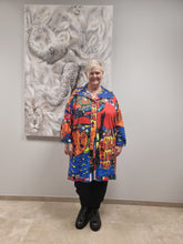 Load image into Gallery viewer, Jacke Mantel von CN-G mit Motiv Hundertwasser
