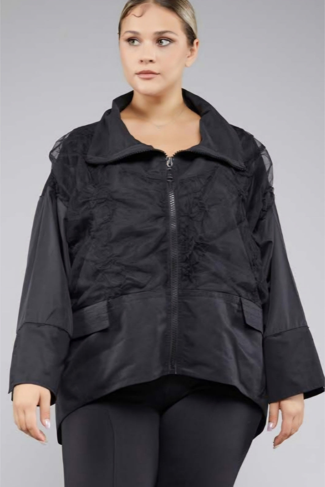 H4 Jacke Plussize Reihe mit Tüll