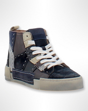 Load image into Gallery viewer, Rebecca White Sneaker Dark Blue Unisex für Damen und Herren
