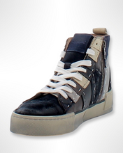 Load image into Gallery viewer, Rebecca White Sneaker Dark Blue Unisex für Damen und Herren
