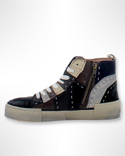 Load image into Gallery viewer, Rebecca White Sneaker Dark Blue Unisex für Damen und Herren
