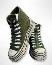 Lade das Bild in den Galerie-Viewer, Rebecca White Sneaker Crosta Olive
