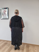Lade das Bild in den Galerie-Viewer, Kleid Mädchenglück mit Netzjacke in 6 Größen bis Größe 60 in 2 Farben
